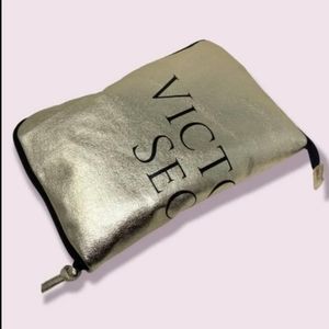 Victoria Secret Gold Gym Bag